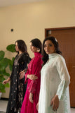 Zareen Noor – Embroidered Chiffon Festive Pret 3PC Suit