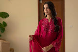 Mehrunisa Bloom – Embroidered Chiffon Eid Pret 3PC