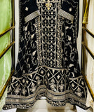 Midnight Noir Zarri & Sequin Embroidered Black Gown – Luxury Formal Wear