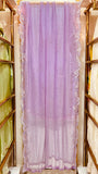 Lavender Luxe Embroidered Chiffon 3-Piece Stitched Suit – Formal Eid & Festive Wear