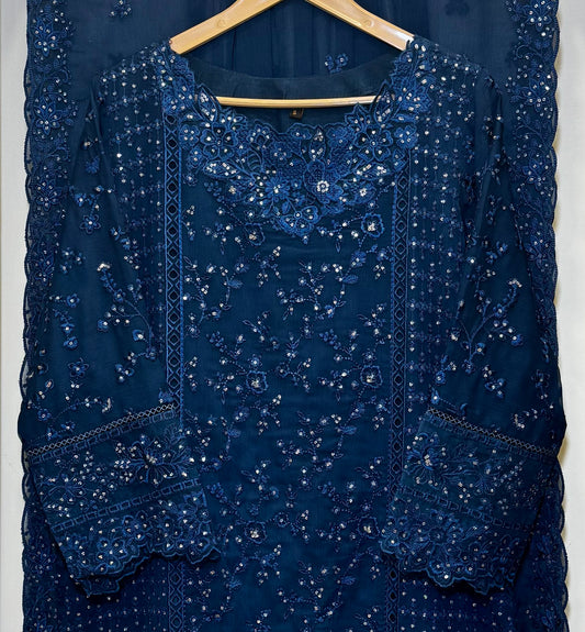 Midnight Teal Majesty
