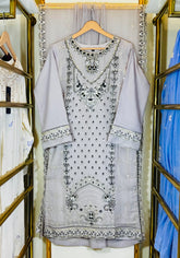 Opal Glow Chiffon – Silver