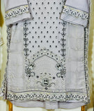 Opal Glow Chiffon – Silver