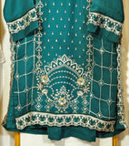 Opal Glow Chiffon – Sea Green