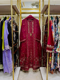 Velora Magenta Luxury Gown 3Pcs