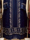 Mahveen Navy Luxe Eidit Gown