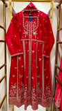 fefrkc111 3Pcs Embroidered Cotton suit shirt and trousers