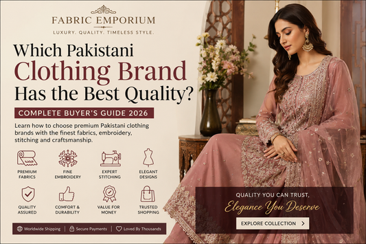 Pakistan best clothing brand and why