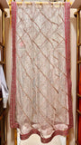 Ivory & Fuchsia Embroidered 3 Piece Suit for Nikkah & Walima