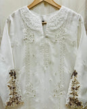 Dhagha Kari – 3Pcs Embroidered Suit | Luxury Threadwork Collection