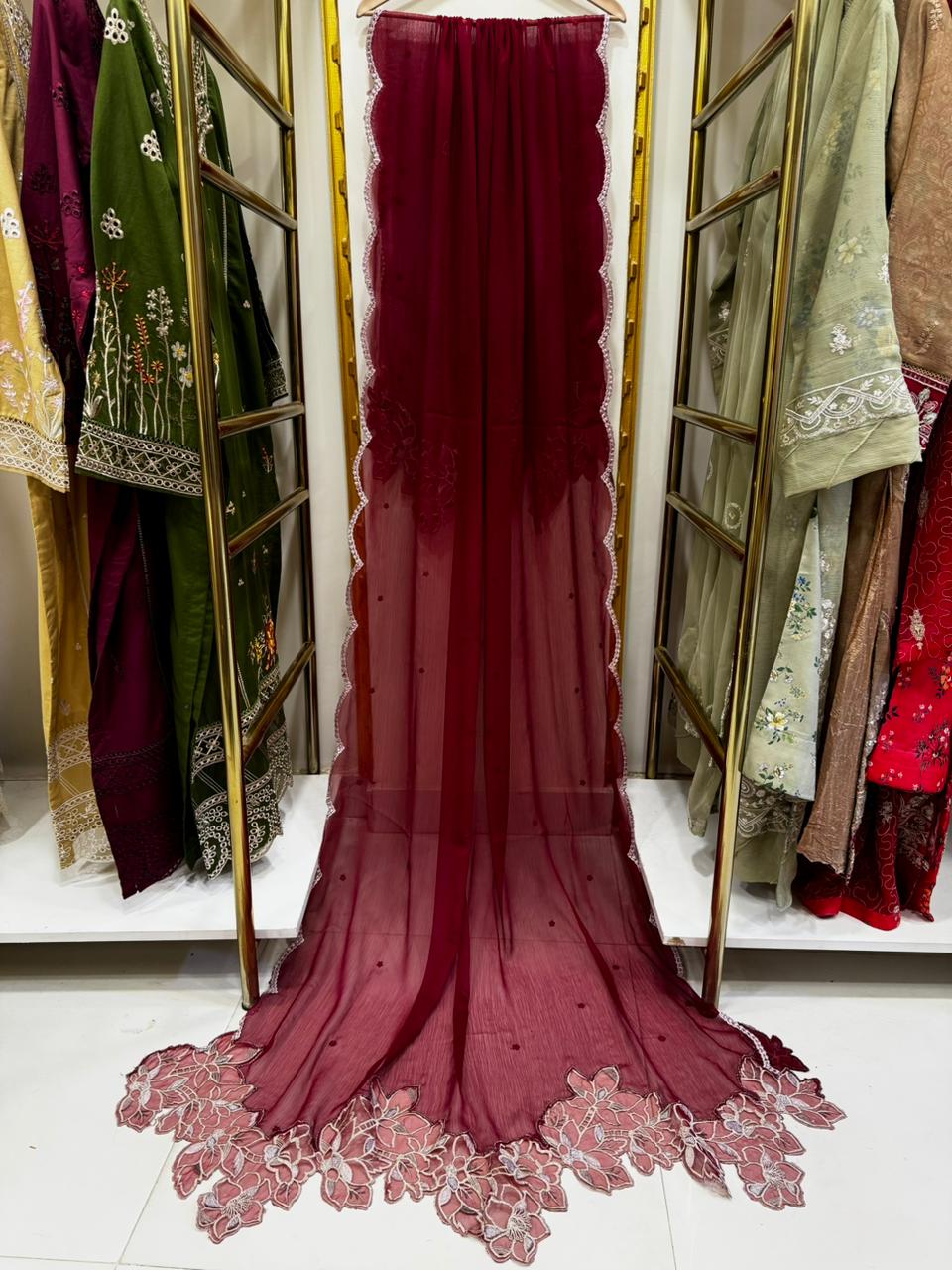 Dhagha Kari – 3Pcs Embroidered Suit | Luxury Threadwork Collection