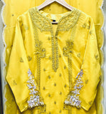 Dhagha Kari – 3Pcs Embroidered Suit | Luxury Threadwork Collection