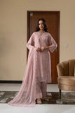 Saniya Luxe – Embroidered Chiffon Eid Pret 3PC