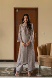 Afsana Grace – Embroidered Chiffon Eid Pret 3PC