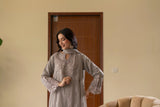 Afsana Grace – Embroidered Chiffon Eid Pret 3PC