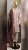3pcs Printed Lawn Suit