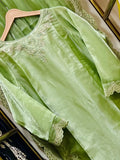 FENPS-10  Lava Siik Embroided 3pcs Suit