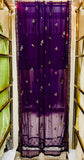 Luxury Purple Embroidered Formal Gown with Dupatta – Festive Wedding Wear