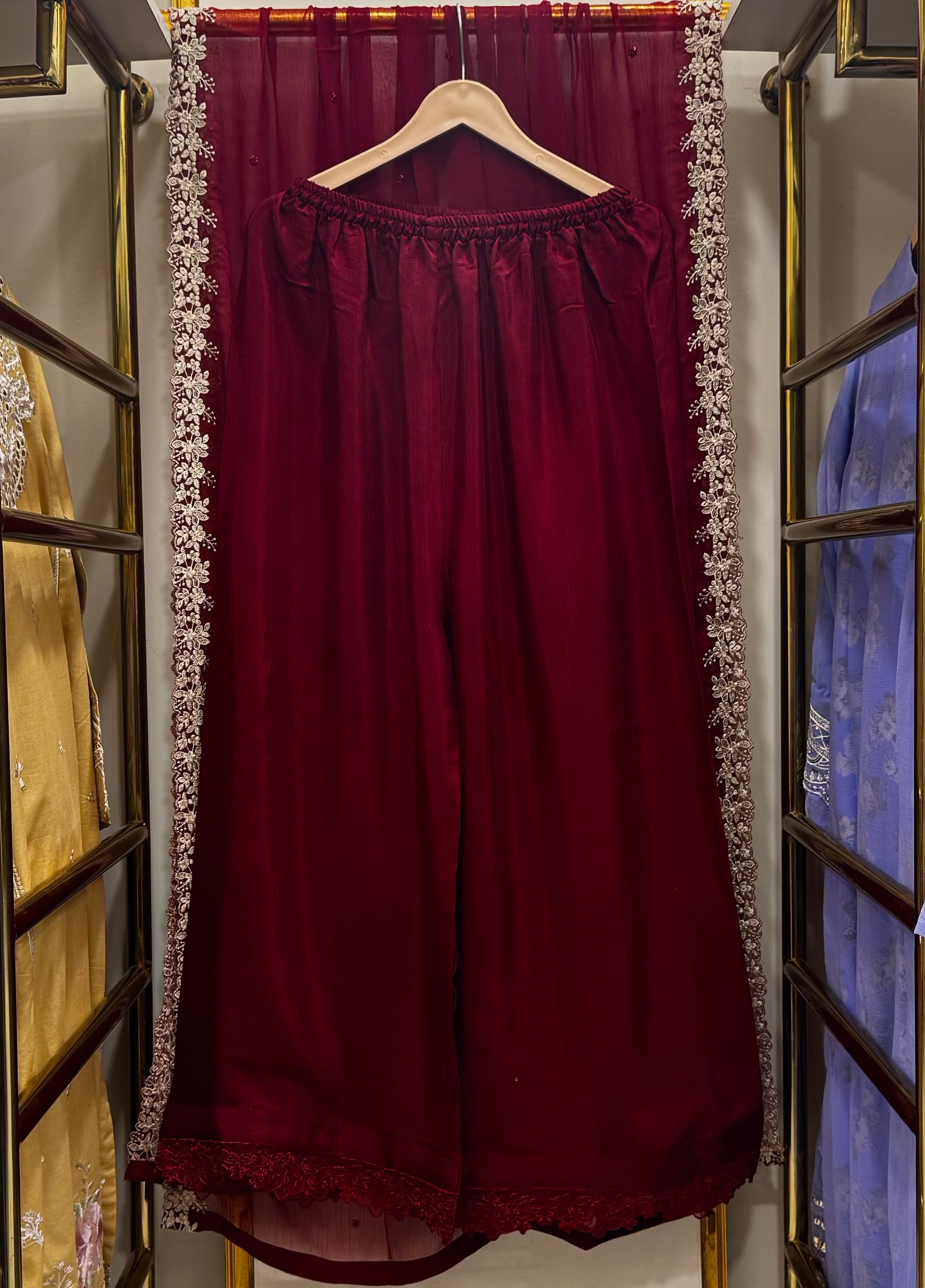 Dhagha Kari – 3Pcs Embroidered Suit | Luxury Threadwork Collection