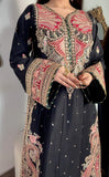 The Royal Black Embroidered Kaftan