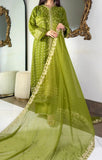 Aura Luxe Olive Chiffon 3-Piece Suit – Elegant Sequins Formal Wear