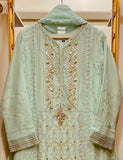 Celestia Mint Luxury Gown 3pcs