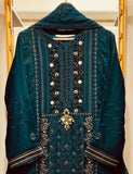 Luxury Bottel Green Gown
