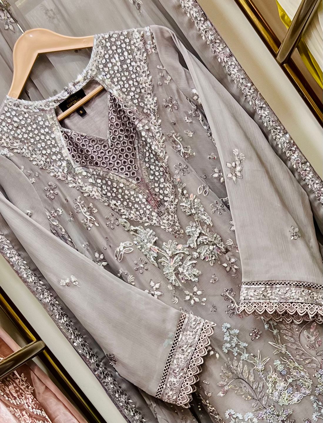 Crystal Bloom Luxury Gown 3pcs