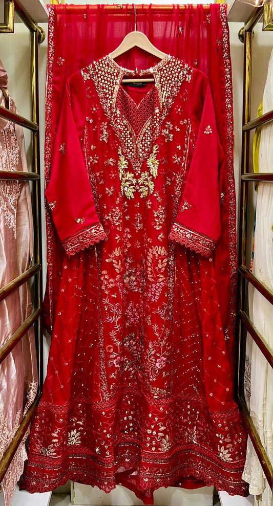 Ruby Reign Luxury Gown 3pcs