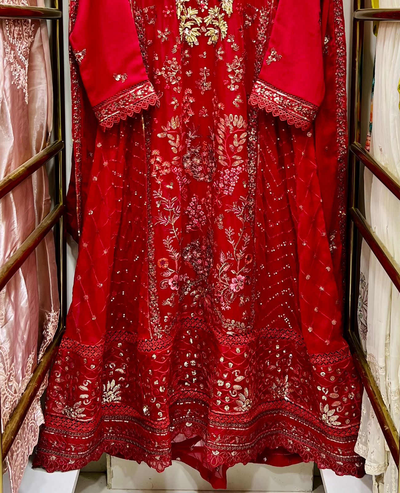Ruby Reign Luxury Gown 3pcs