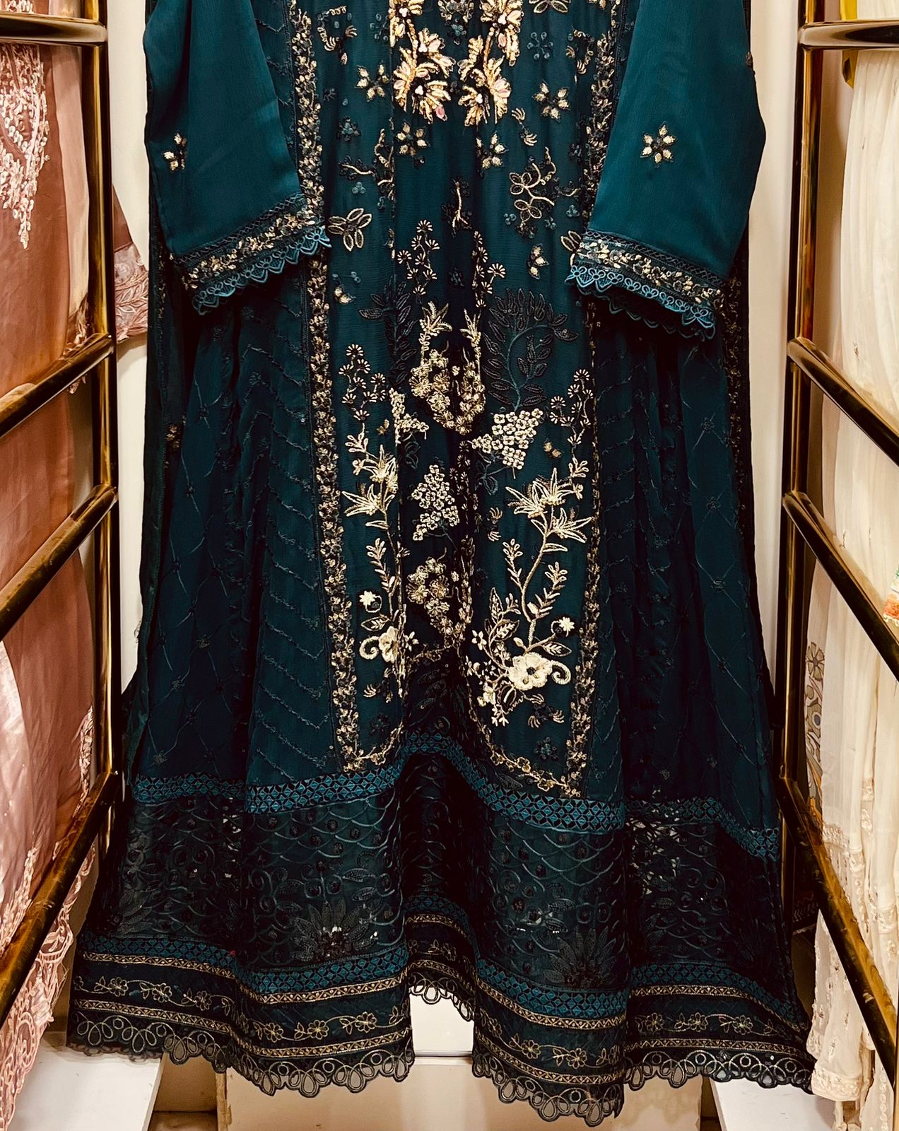 Imperial Peacock The Luxury Gown 3pcs
