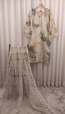 2Pcs Embroidered Cotton Net Suit Co‑ords Set | Premium Stitched Outfit