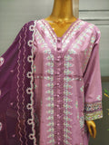 FEFRG-1112 3Pcs Embroidered Cotton suit