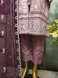 FEFRG-1112 3Pcs Embroidered Cotton suit
