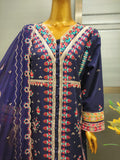 FEFRG-1112 3Pcs Embroidered Cotton suit
