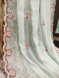 FEFRG-1112 3Pcs Embroidered Cotton suit