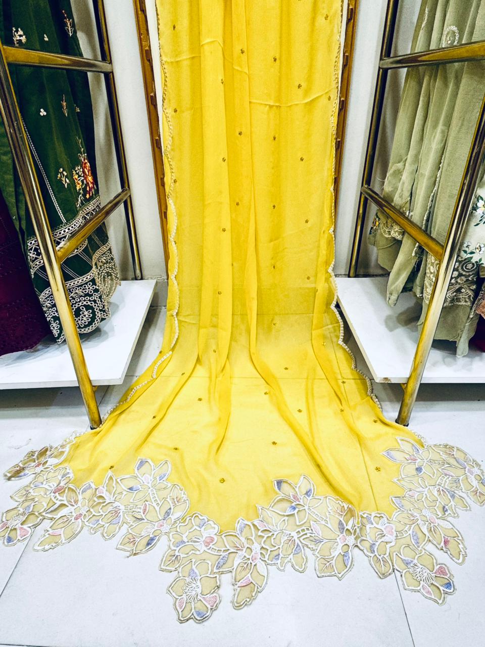 Dhagha Kari – 3Pcs Embroidered Suit | Luxury Threadwork Collection