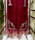 Dhagha Kari – 3Pcs Embroidered Suit | Luxury Threadwork Collection
