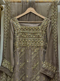 Elysian Dream – Luxury Embroidered Bamber Chiffon Maxi